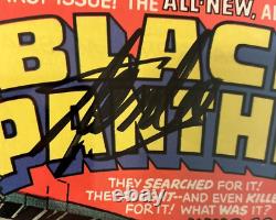 Panthère Noire #1 Cgc 9.2 Signature Signée Stan Lee Série Bronze Age Jack Kirby