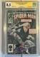 Peter Parker : Le Spider-man Spectaculaire 90 Cgc 8.5 Signature Series Signé Par Milgrom
