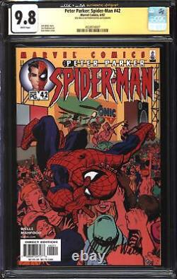 Peter Parker Spider-Man (1999) #42 CGC x JSA Signature Series 9.8 NM/MT Signé