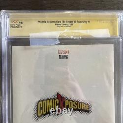 Phoenix Resurrection n°1 Virgin CGC 9.8 SS signé par Greg Horn, signature complète