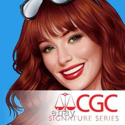Pré-vente CGC SS 9.8 Tout Nouveau Venom 5 JTC Mary Jane Espace Négatif Bleu Signé