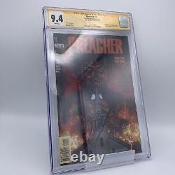 Prêcheur #1 CGC 9.4 Série de signatures Signé par Garth Ennis (DC, Vertigo, 1995)