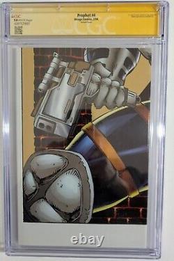 Prophet #4 Cgc 9.8 Série de signatures Signée Rob Liefeld Stephen Platt Cvr