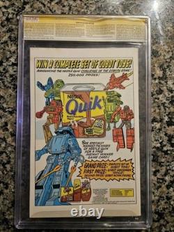 Punisher #1 CGC NM 9.4 SS Signé Zeck ! 1ère Solo Punisher ! Couverture de Mike Zeck