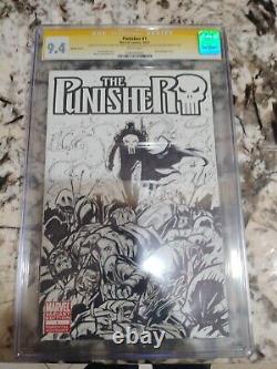 Punisher One CGC Signature Series 9.4 Sketch Cover

<br/>
 	
<br/>

 	Le Punisher Un CGC Signature Series 9.4 Couverture de Croquis