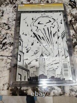 Punisher One CGC Signature Series 9.4 Sketch Cover <br/> 
<br/>	 Le Punisher Un CGC Signature Series 9.4 Couverture de Croquis