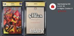 Red Goblin #1 Mike Mayhew Variante Vierge Signée CGC 9.8 Série de Signatures