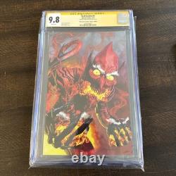 Red Goblin #1 Variante Vierge Mike Mayhew Signée CGC 9.8 Série de Signatures