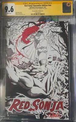 Red Sonya Dynamite Edition CGC 9.6 Signature Series