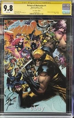 Retour de Wolverine #1 CGC Signature Series 9.8 Signé par Philip Tan Couverture vierge