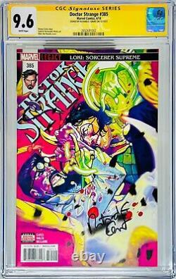 Richard E. Grant Signé CGC Signature Series 9.6 Marvel Docteur Strange #385