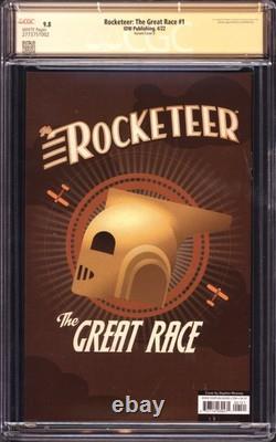 Rocketeer La Grande Course (2022 IDW) n° 1 CGC Signature Series CGC 9.8 Variante