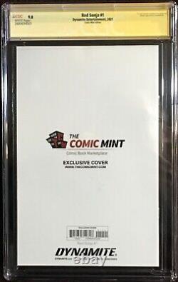 Rouge Sonja #1 Nycc Virgin Variante Cgc 9.8 Ss Signature Series Shannon Maer /500