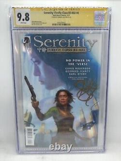 SERIE DE SIGNATURE CGC 9.8 #4 CLASSE FIREFLY 03-K64 SIGNÉE PAR SUMMER GLAU