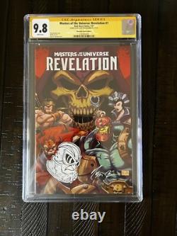 SIGNÉ & DESSINÉ MOTU Révélation #1 CGC Série de Signature 9.8 Ryan Browne