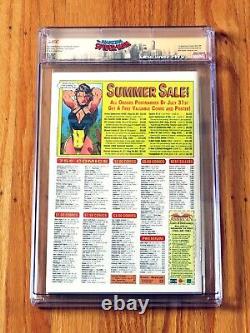 SPIDER-MAN INCROYABLE #365 CGC SS 9.8 esquisse signée par Rick Leonardi Signature Series