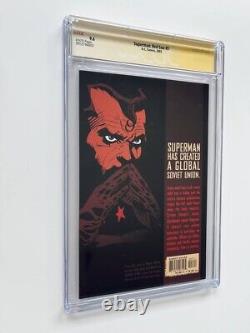 SUPERMAN RED SON #3 CGC 9.6 SS (2003) Signé par Dave Johnson