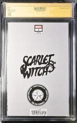 Scarlet Witch #1 Variante IVAN TALAVERA CGC Signature Series 9.8 Signé Marvel