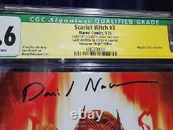 Scarlet Witch #3 MCU WandaVision série de signatures CGC 9.6 signée par Elizabeth Olsen