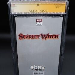 Scarlet Witch #3 Variante intemporelle Alex Ross CGC GRADED SIGNATURE SERIES