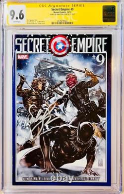Sebastian Stan Signé CGC Signature Series Noté 9.6 Marvel Secret Empire #9