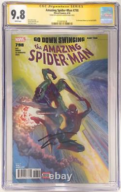 Série CGC Signature Classée 9.8 Amazing Spider-Man 798, signée par Andrew Garfield