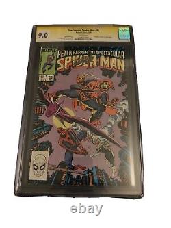 Série De Signature Cgc 9.0 Spectaculaire Spider-man #85 Signée Par Stan Lee
