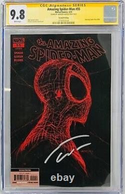 Série De Signatures Cgc Graduée 9.8 Marvel Amazing Spiderman 55 Andrew Garfield Auto