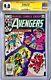 Série De Signatures De La Ccg Classé 9.0 Les Avengers #235 Signé Par Elizabeth Olsen