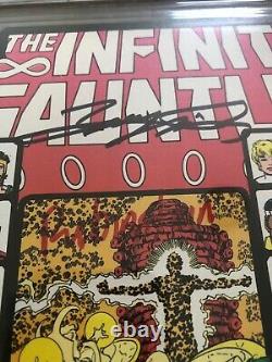 Série De Signatures De La Ccg Gauntlet À L'infini #2 Marvel 1991 Classé 9.8 Plusieurs Signés