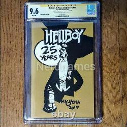 Série De Signatures Hellboy 25e Anniversaire Sketchbook Cgc