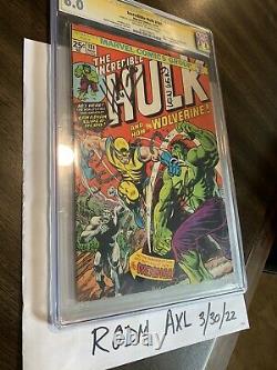 Série De Signatures Hulk 181 Cgc 6.0