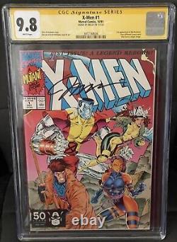 Série De Signatures X-men #1 Cgc 9.8 Signée Par Jim Lee Marvel Comic Book Classé