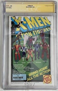 Série De Signatures X-men #1 Cgc 9.8 Signée Par Jim Lee Marvel Comic Book Classé