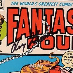 Série Signature CGC 6.0 Fantastic Four #133 1973 Signé par Roy Thomas