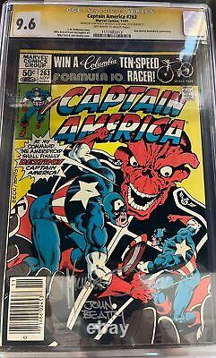 Série Signature CGC 9.6 Captain America #263 signée par John Beatty & Mike Zeck