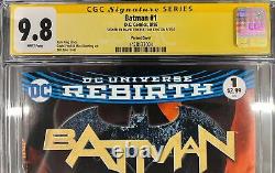 Série Signature CGC 9.8 Batman #1 signé par David Finch et Tom King