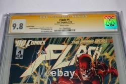 Série Signature CGC 9,8 Flash 4 2012 signé Basaldua POP 2 qualité la plus élevée NM+