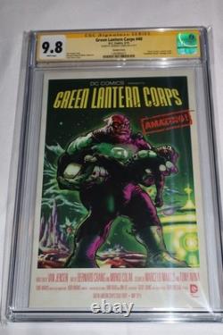 Série Signature CGC 9.8 Green Lantern Corps 40 2015 Signé Variant Chang POP 3