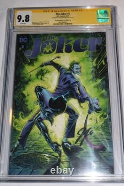 Série Signature CGC 9,8 Joker 1 2021 Variante signée par J. Scott Campbell et Tynion