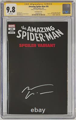 Série Signature CGC 9.8 Marvel Amazing Spider-Man #26 signée par Andrew Garfield