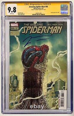 Série Signature CGC 9.8 Marvel Amazing Spiderman #86 signée par Andrew Garfield