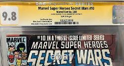 Série Signature CGC 9.8 Marvel Secret Wars signée par Mike Zeck et John Beatty