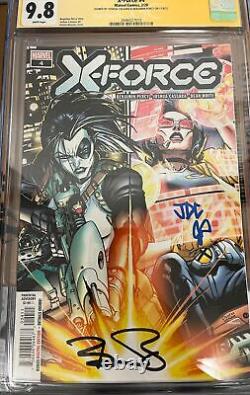 Série Signature CGC 9.8 X-Force #4 Signée par Joshua Cassara & Benjamin Percy