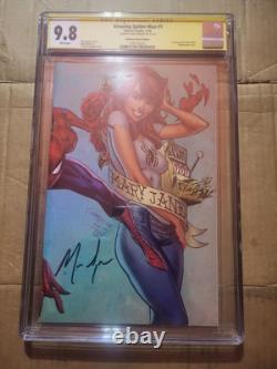 Série Signature CGC Amazing Spiderman #802 Couverture Wraparound Midtown Comics