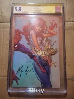 Série Signature CGC Amazing Spiderman #802 Couverture Wraparound Midtown Comics