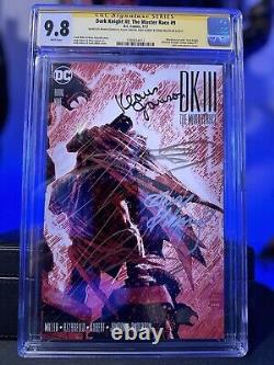 Série Signature CGC Dark Knight 3 La Race du Maître 9.8 Signé par Frank Miller