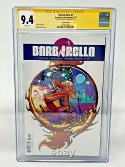 Série Signature CGC Noté 9.4 Barbarella #1 Comic Signé par Jane Fonda