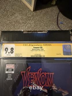 Série Signature CGC Venom #29 9.8 Signé par Donny Cates