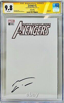 Série Signature CGC classée 9.8 Marvel Avengers #1 Andrew Garfield